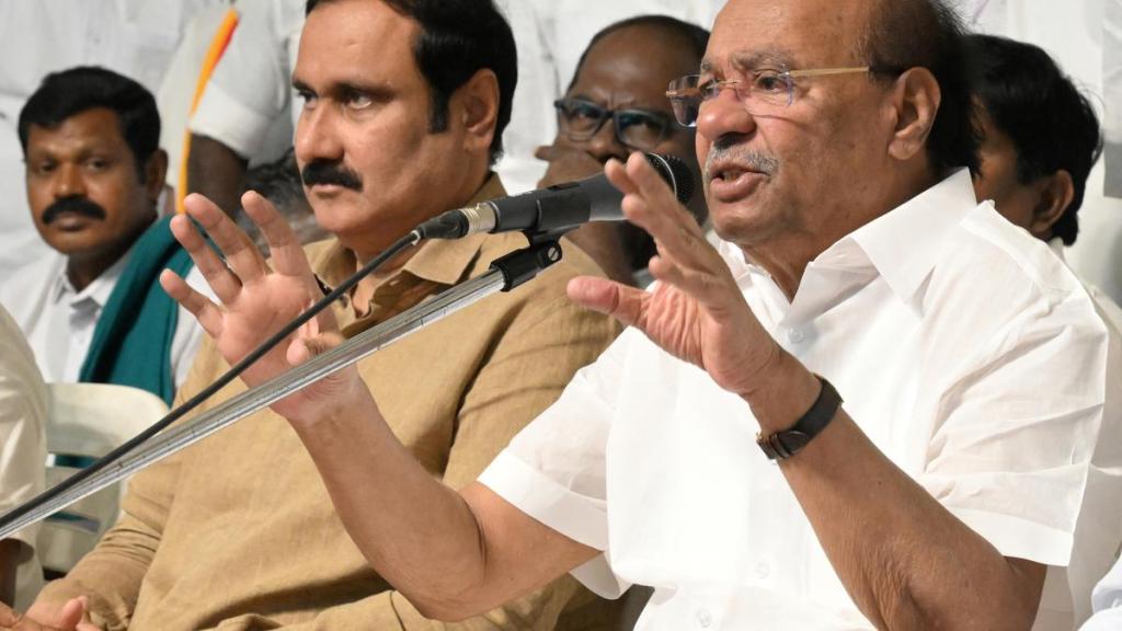 Anbumani Ramadoss – Karti Chidambaram அரசியல் கருத்து