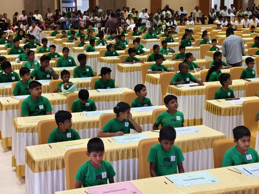 கோவையில் நடைபெற்ற 155 வது பிரெயினோபிரெயின் திறனாய்வு மண்டல போட்டி