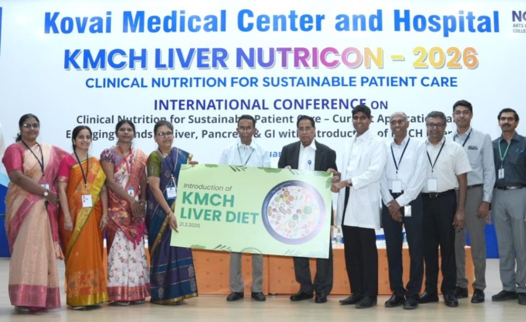 கேஎம்சிஹெச் நடத்திய “லிவர் நியூட்ரிகான் 2026” சர்வதேச மாநாடு