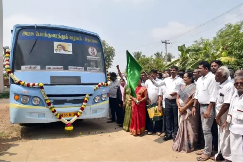 கோவையில் புதிய பேருந்து சேவை தொடக்கம்