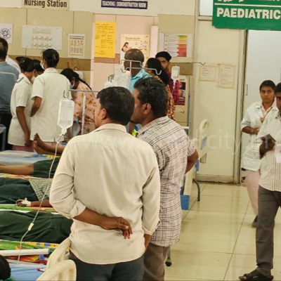 பள்ளி மாணவர்கள் பாதிப்பு: கோவையில் மதிய உணவு சாப்பிட்ட 43 மாணவர்கள் மருத்துவமனையில் அனுமதி