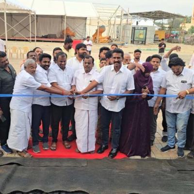 கொடிசியா மைதானத்தில் பிரம்மாண்ட கண்காட்சி தொடக்கம்