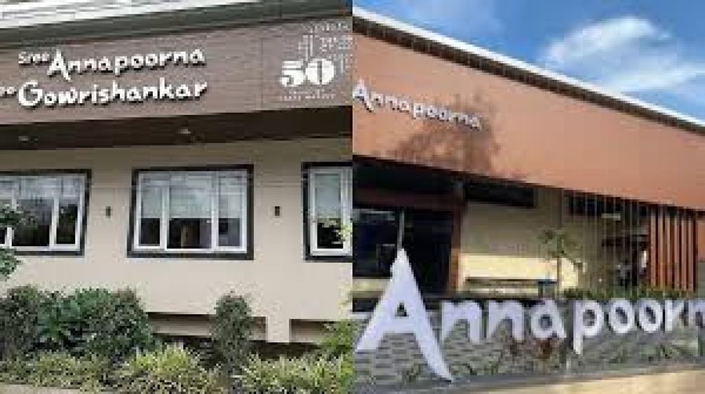அன்னபூர்ணா ஹோட்டலில் மெனு குறைப்பு அறிவிப்பு