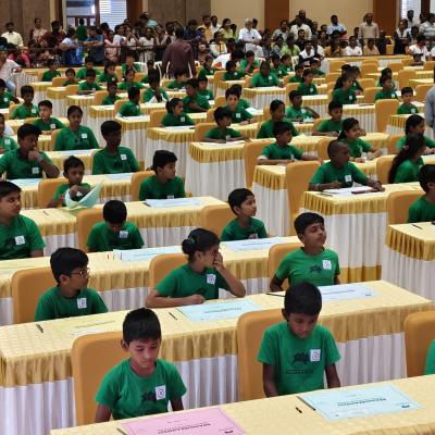 கோவையில் நடைபெற்ற 155 வது பிரெயினோபிரெயின் திறனாய்வு மண்டல போட்டி