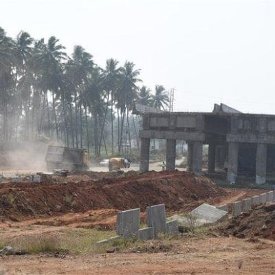 துடியலூர்–இடிகரை மேம்பாலப் பணிகள் தீவிரம்