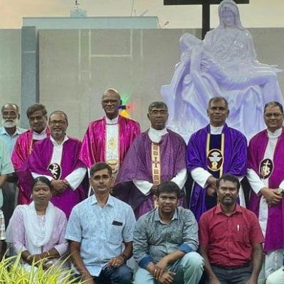 சிறுமுகையில் வியாகுல மாதா ஆலயம் திறப்பு